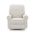 Best Home 4NZ95 Josey, 21557 SNOW, Power Tilt Headrest Swivel Glider Recliner