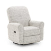 Best Home 4NZ95 Josey, 21557 SNOW, Power Tilt Headrest Swivel Glider Recliner