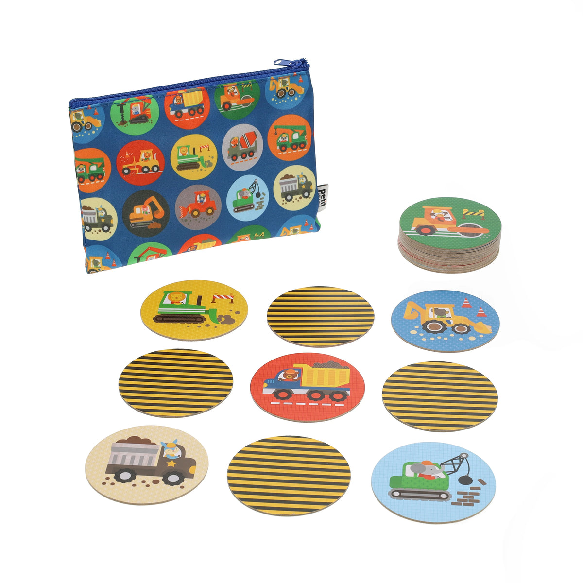 Petit Collage Construction Matching Game