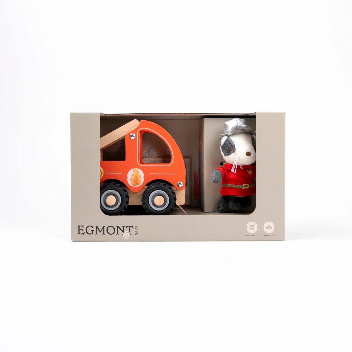 Egmont Toys Small Fire Truck with Miniature Friend