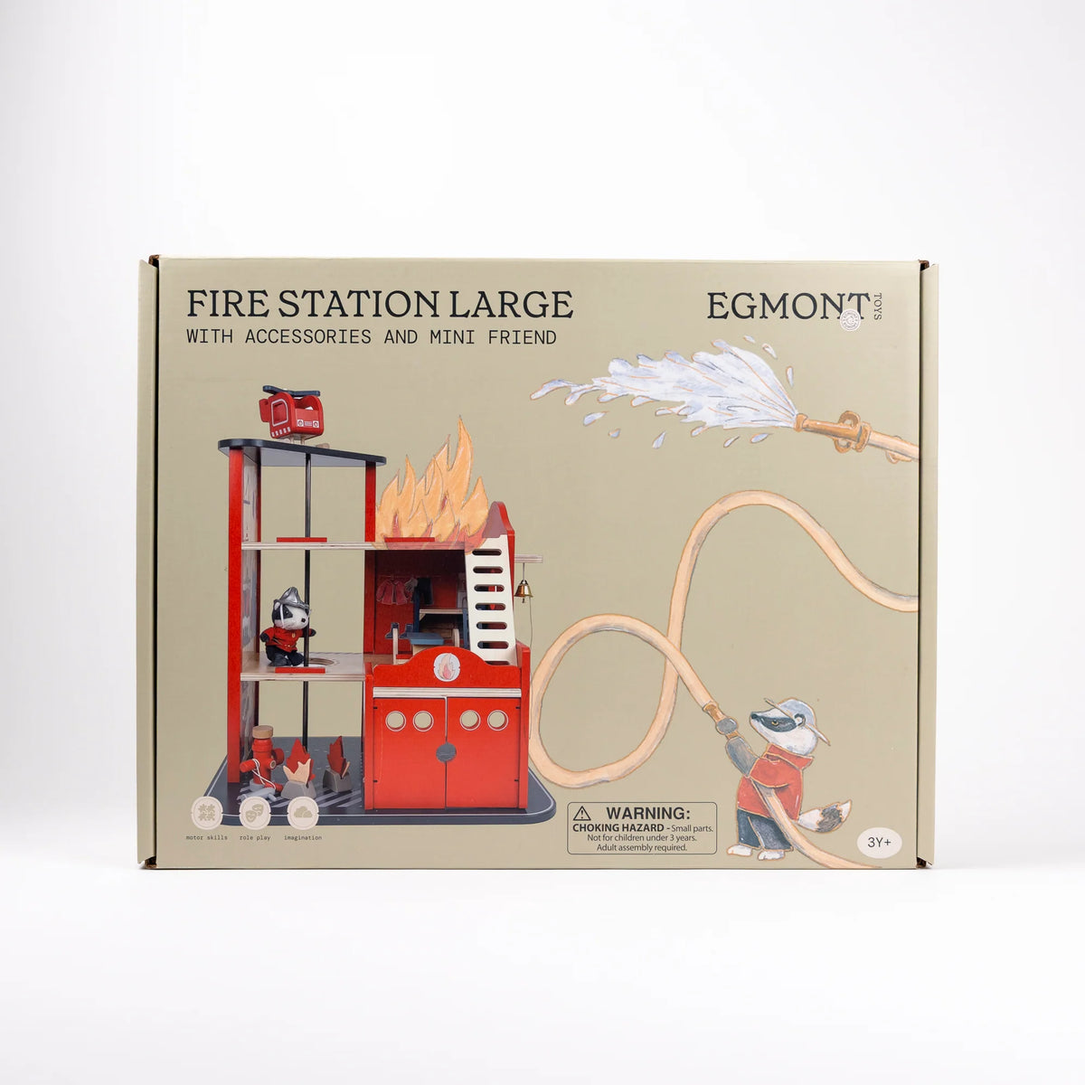 Egmont Toys Large Fire Station with Accessories