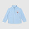 Pedal USA 1/4 Zip Pull-Over / Light Blue