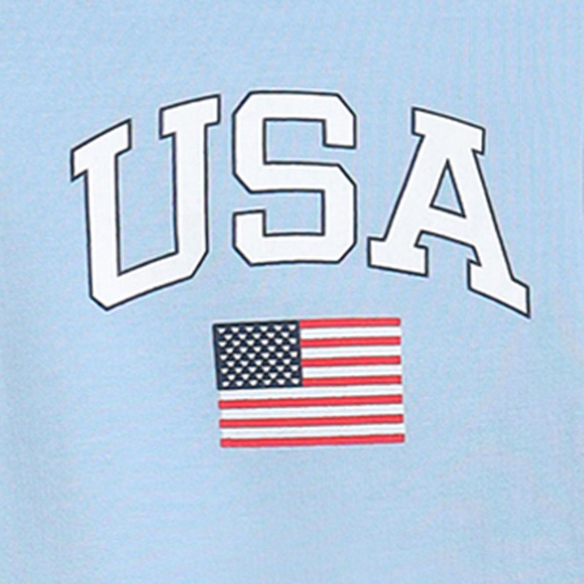 Pedal USA 1/4 Zip Pull-Over / Light Blue