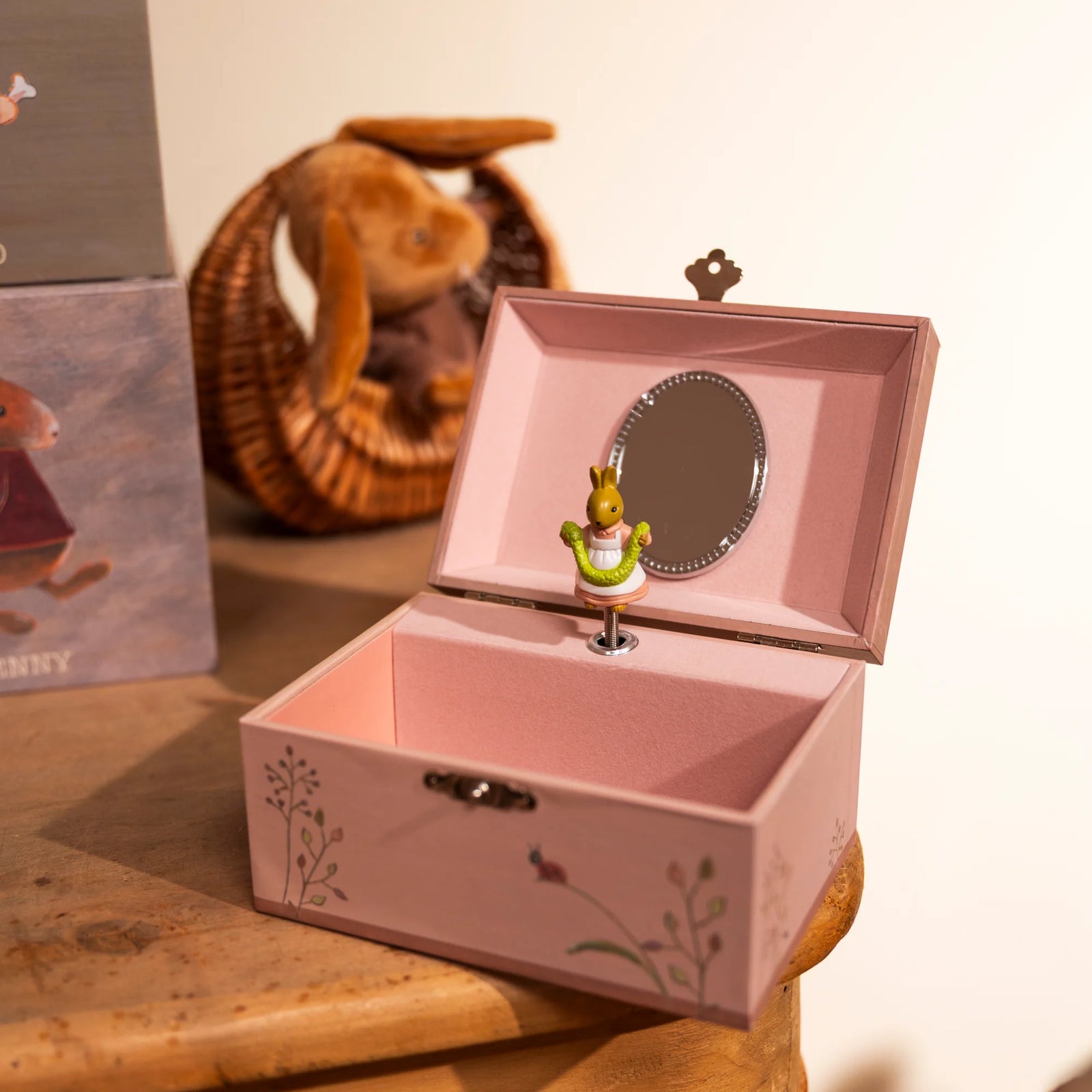 Egmont Toys Musical Jewelry Box - Rabbit & Ladybug