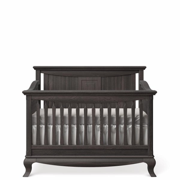 Solid Back Crib Oil Grey