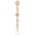Wooden Soother Chain Clip - Heart