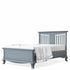 Full Bed Open Back Washed Grey