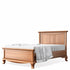 Full Bed Solid Back Bruno Antico