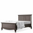 Full Bed Solid Back Bruno Rosso