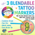 Faber Castell Color In Neon Tattoos