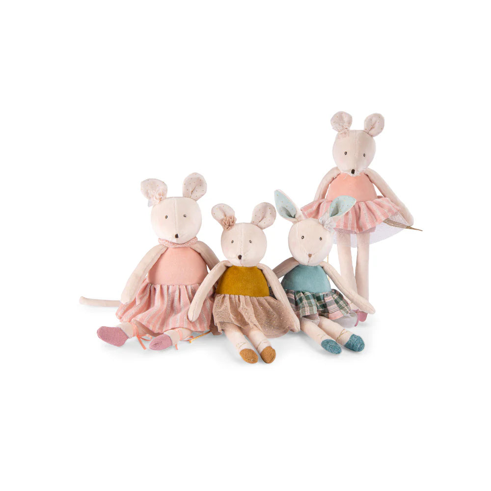 Moulin Roty Pink Mouse - The Little School of Dance