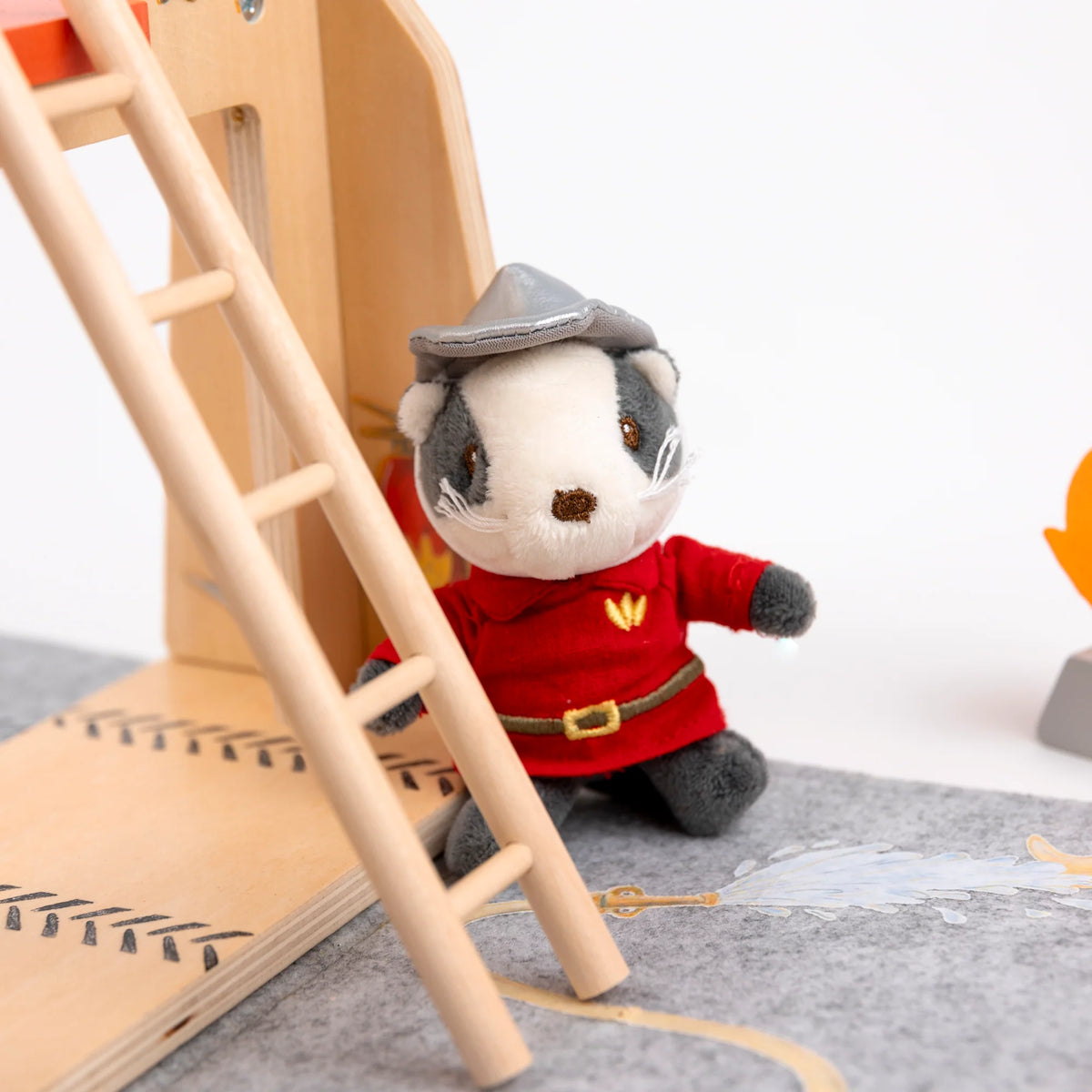 Egmont Toys Mini Friends Fire Station Felt House