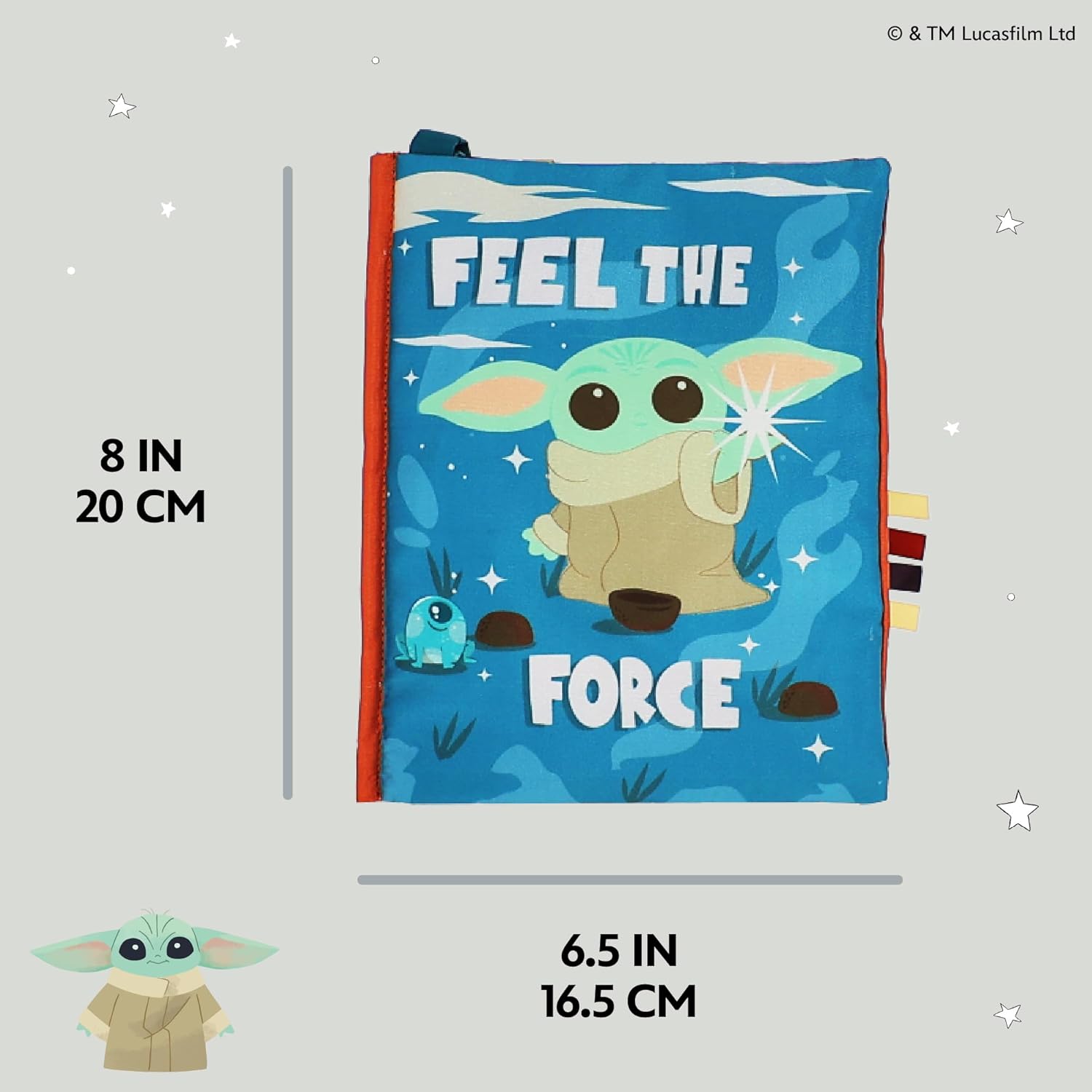 Kids Preferred Disney Star Wars Grogu Deluxe Soft Book