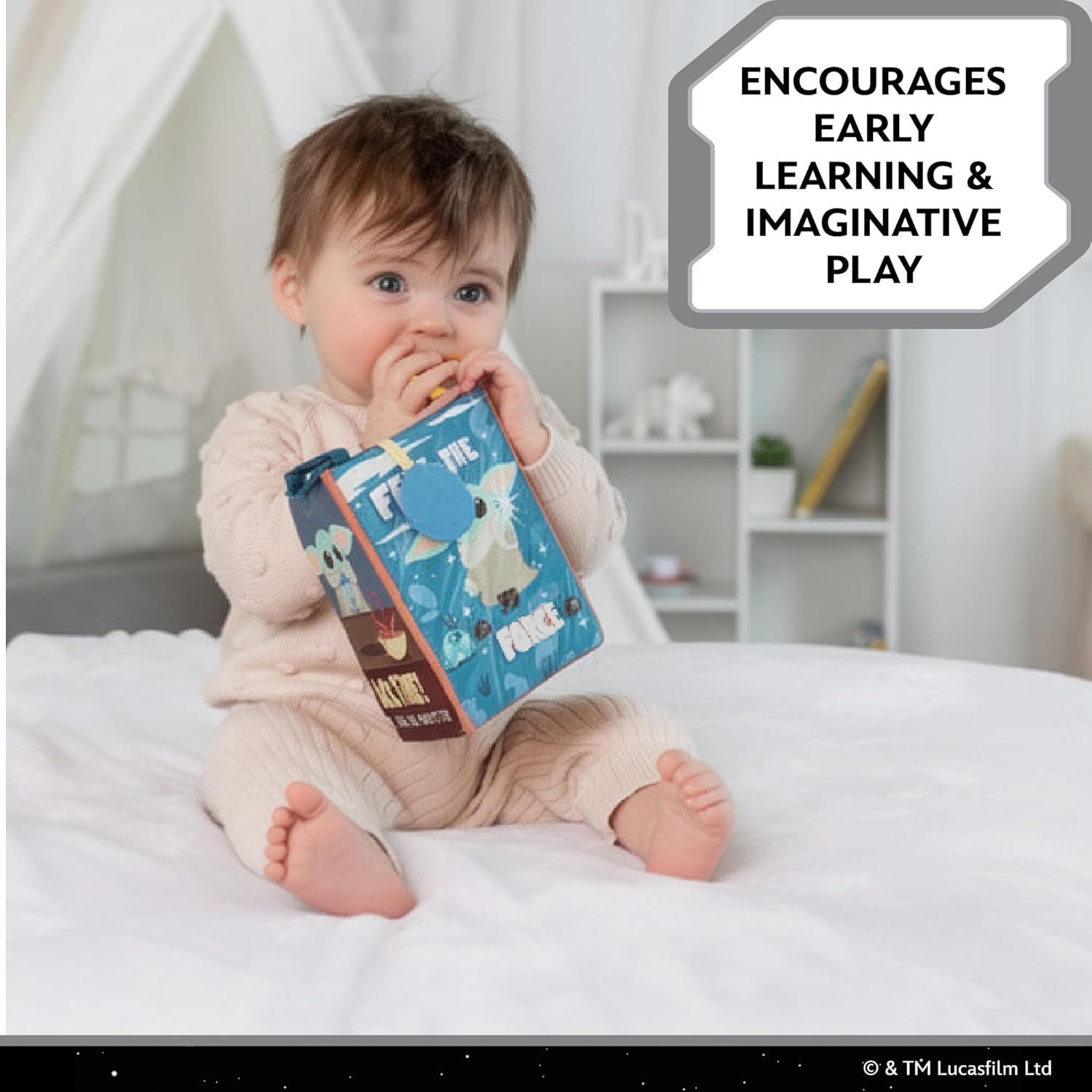 Kids Preferred Disney Star Wars Grogu Deluxe Soft Book