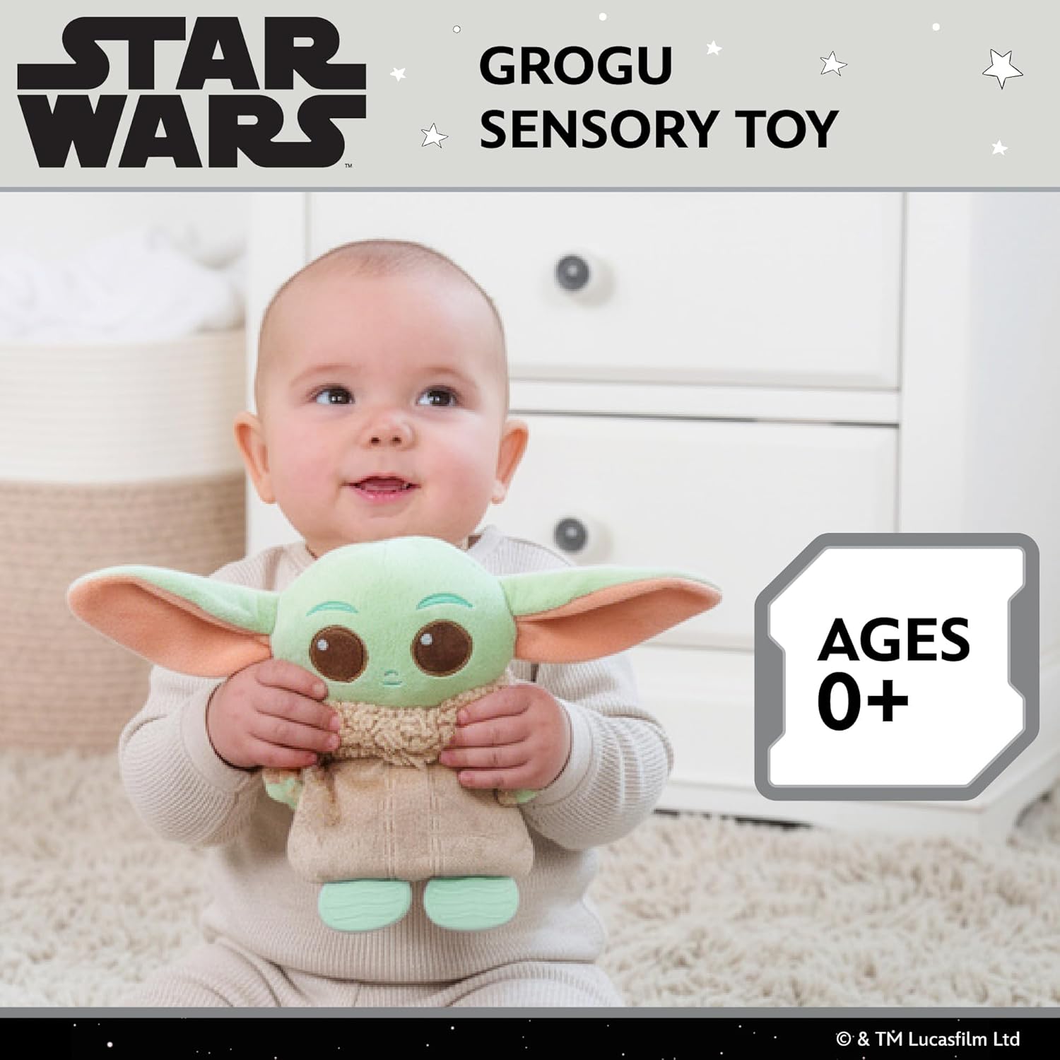 Kids Preferred Star Wars Grogu Full Body On the Go Activity Toy