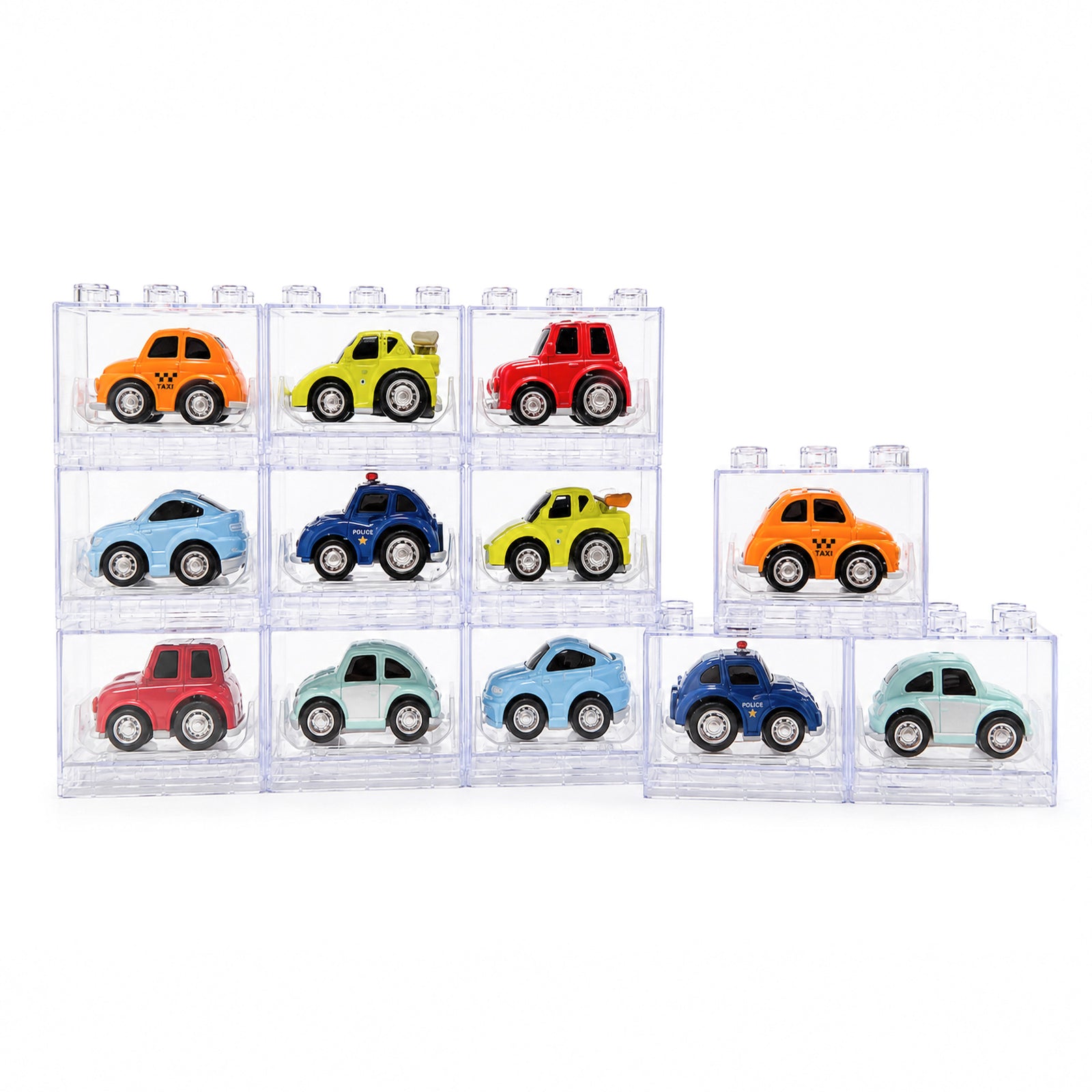 Vroom Vroom Diecast Pullback Vehicles - City
