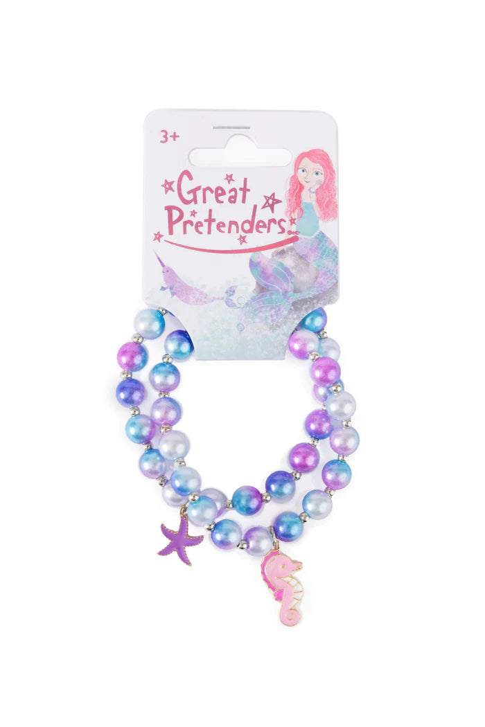 Great Pretenders Mermaid Mist Bracelet Set, 2pc