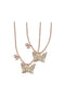 Great Pretenders BFF Butterfly Share & Tear Necklace, 2pc
