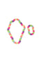Great Pretenders Sweet Tart Heart Necklace & Bracelet Set