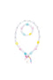 Great Pretenders White Unicorn Necklace & Bracelet Set, 2pc