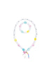 Great Pretenders White Unicorn Necklace & Bracelet Set, 2pc