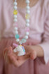 Great Pretenders White Unicorn Necklace & Bracelet Set, 2pc