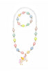 Great Pretenders Happy-Go-Unicorn Necklace Bracelet Set