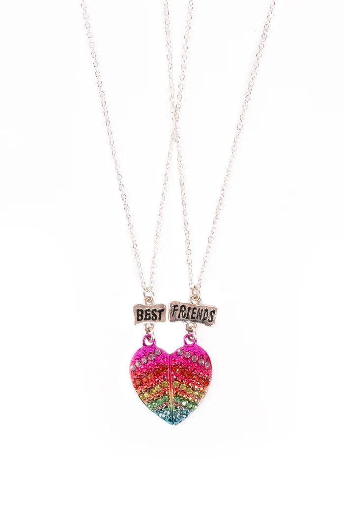 Great Pretenders Glamour Gals Tear & Share Necklaces, 2pc