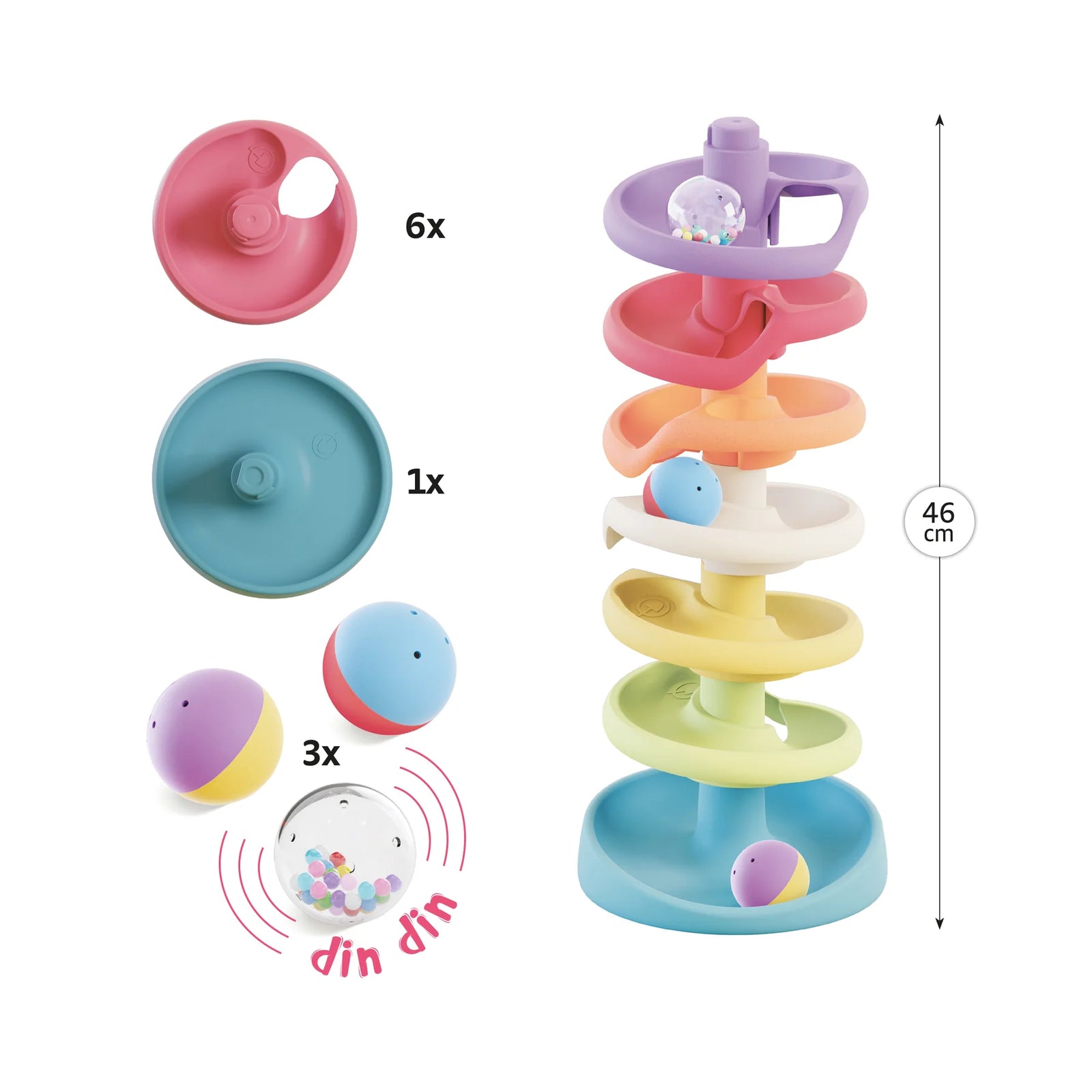 Quercetti Spiral Tower Evo