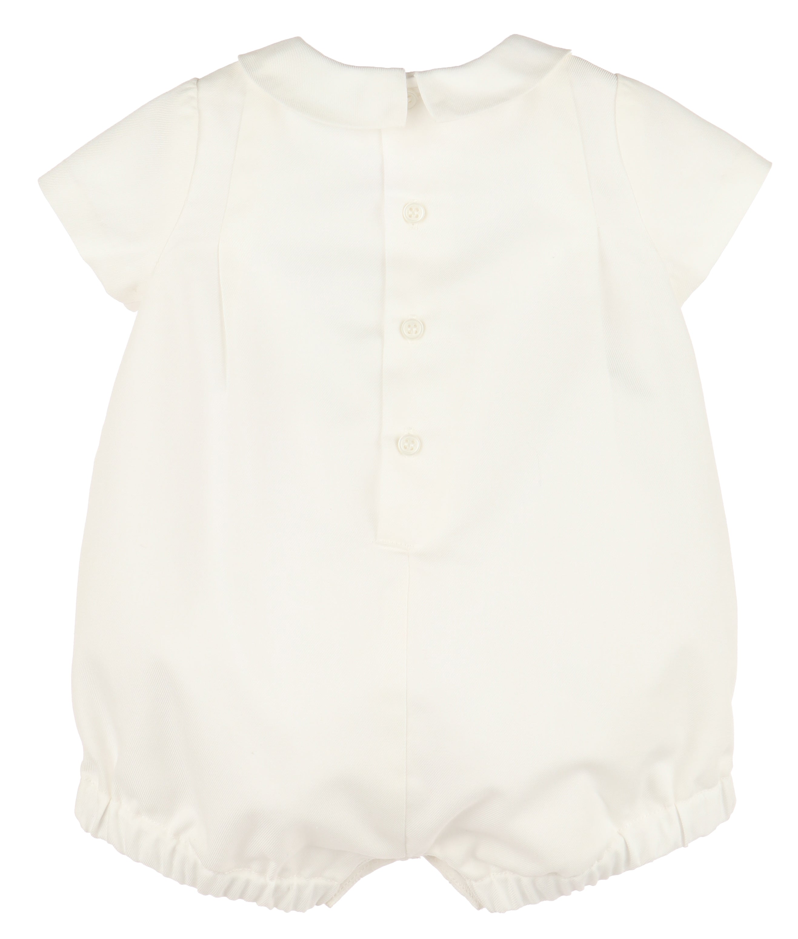 Honeycomb Smock Boy Bubble, Blue