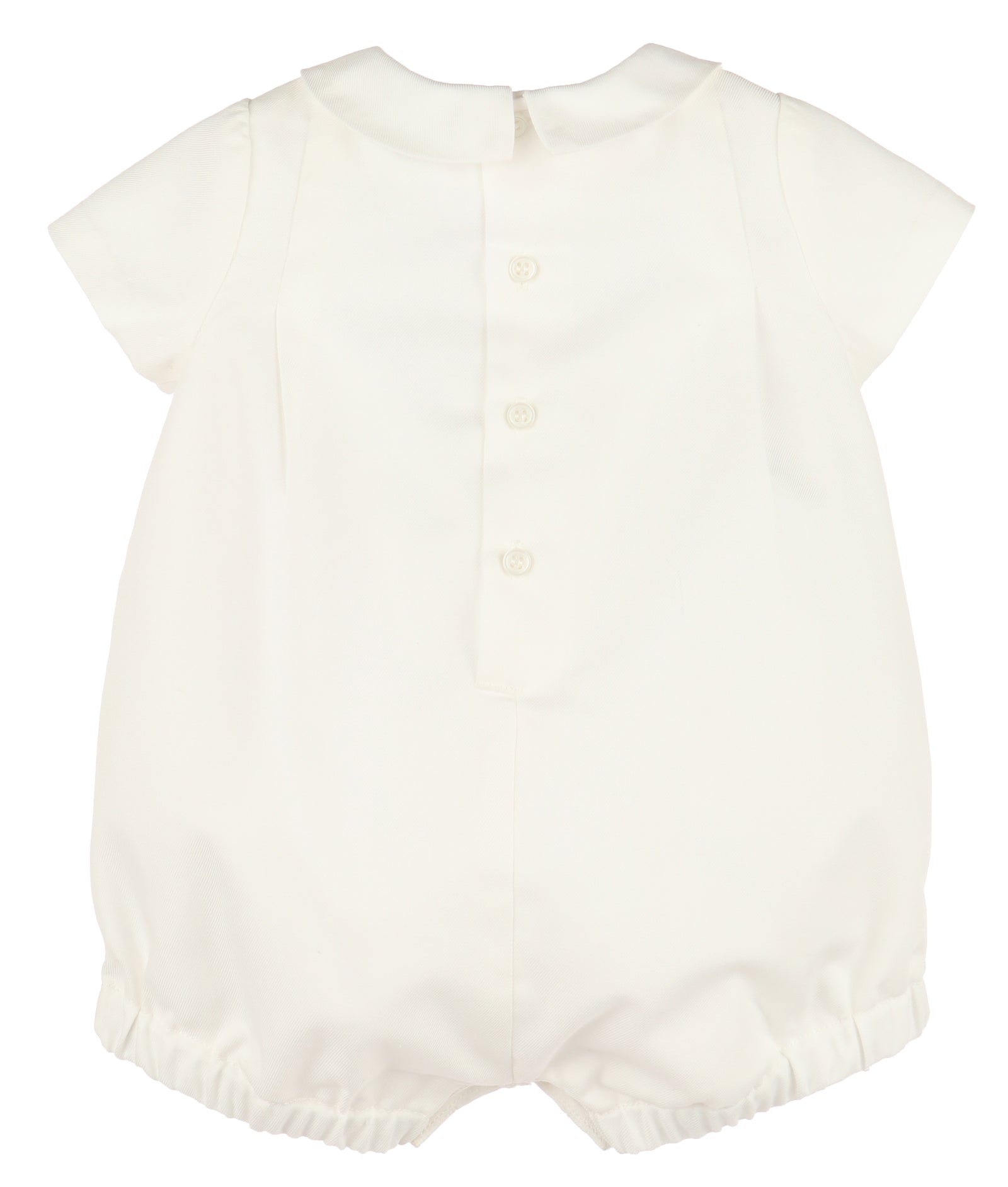 Honeycomb Smock Boy Bubble, Blue