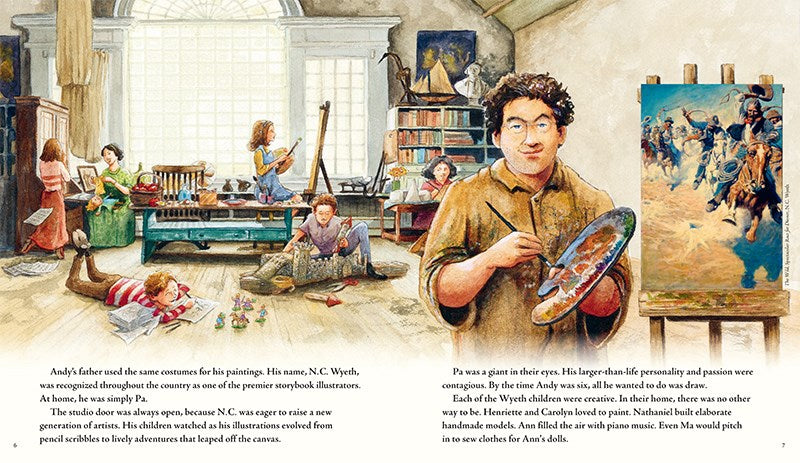 Hachette Book Group The Apprenticeship of Andrew Wyeth