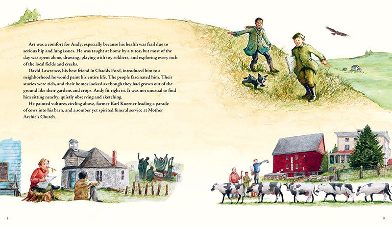 Hachette Book Group The Apprenticeship of Andrew Wyeth