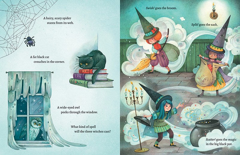 Hachette Book Group Three Little Witches and the Spooky Old House