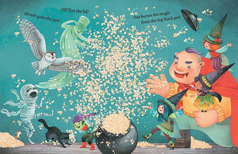 Hachette Book Group Three Little Witches and the Spooky Old House