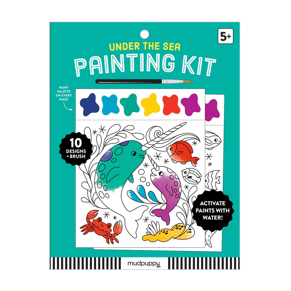 Chronicle Mudpuppy Under the Sea Painting Kit
