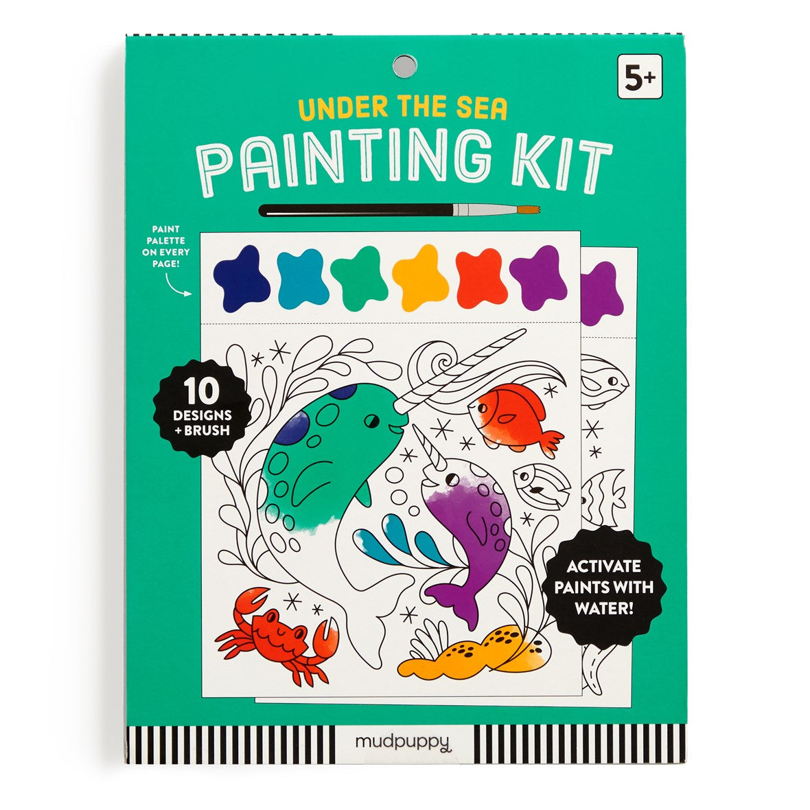 Chronicle Mudpuppy Under the Sea Painting Kit
