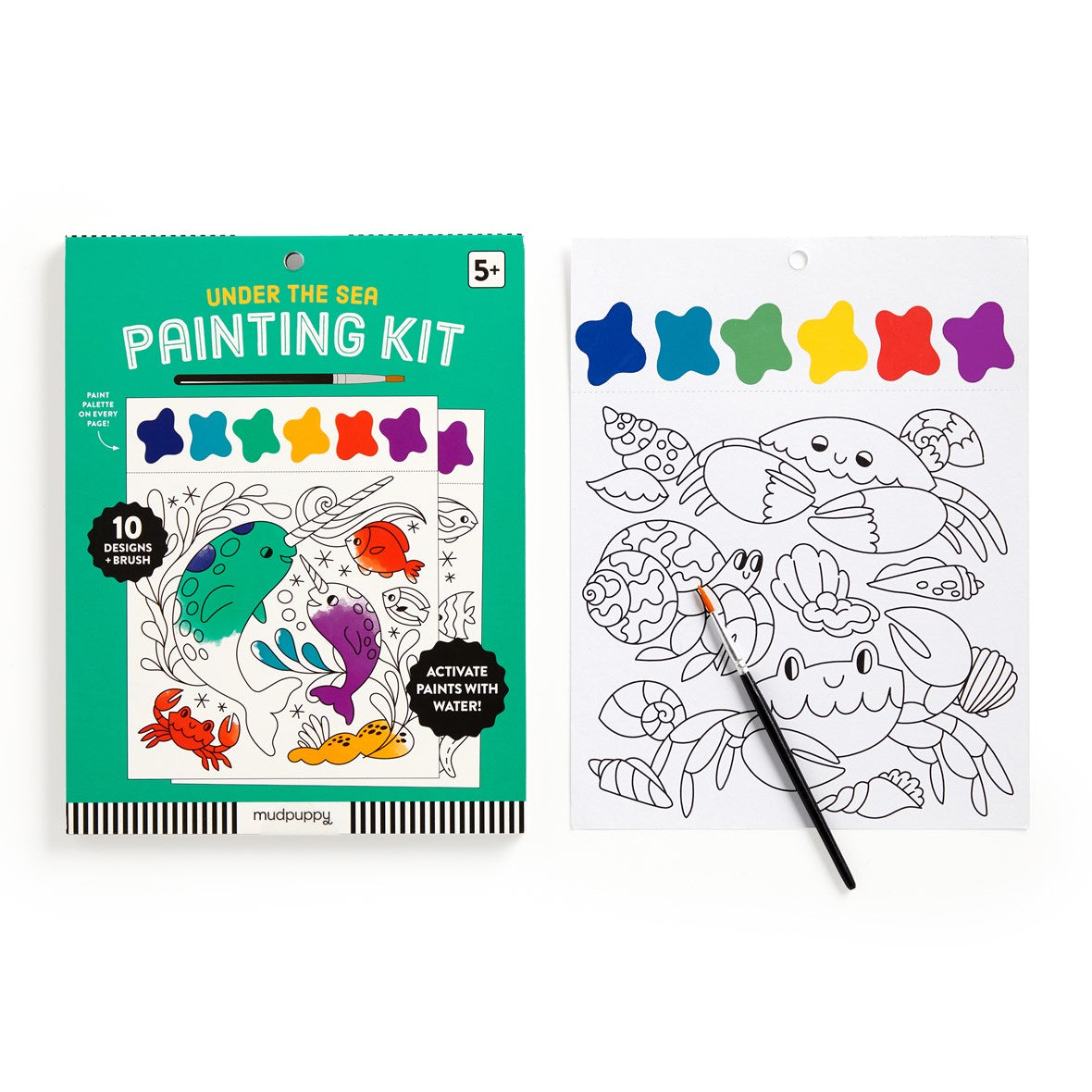 Chronicle Mudpuppy Under the Sea Painting Kit