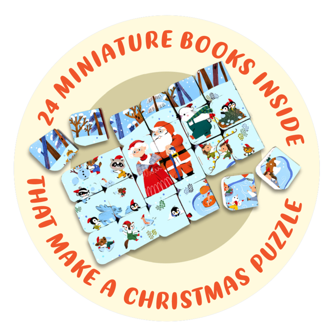 Chronicle Mudpuppy Christmas Is Coming! 24 Day Storybook Advent Countdown