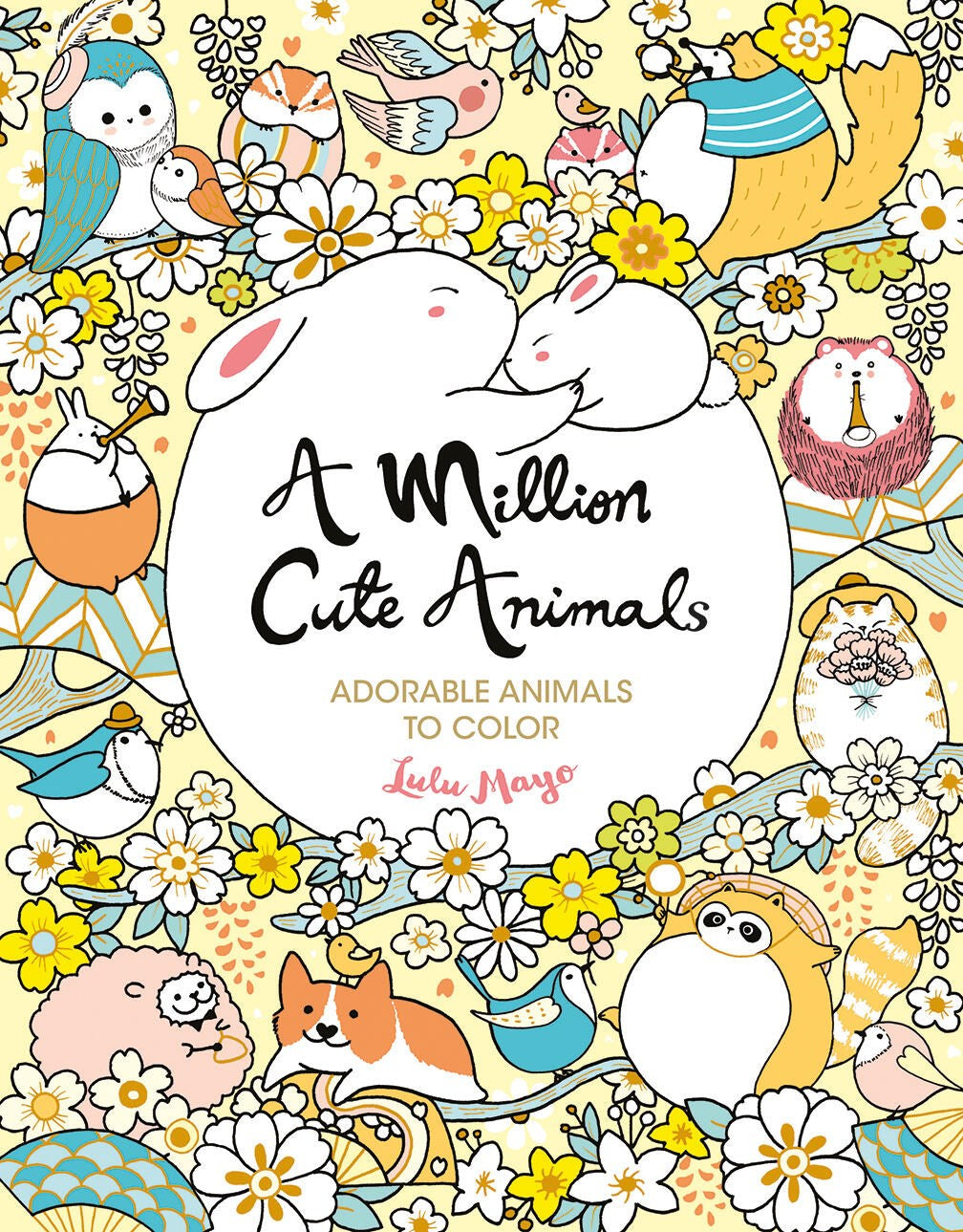Hachette Book Group A Million Cute Animals - Adorable Animals to Color