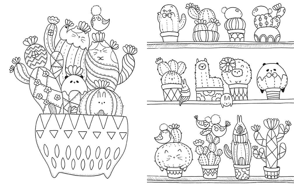 Hachette Book Group A Million Cute Animals - Adorable Animals to Color
