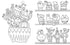 Hachette Book Group A Million Cute Animals - Adorable Animals to Color