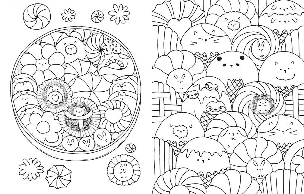 Hachette Book Group A Million Cute Animals - Adorable Animals to Color