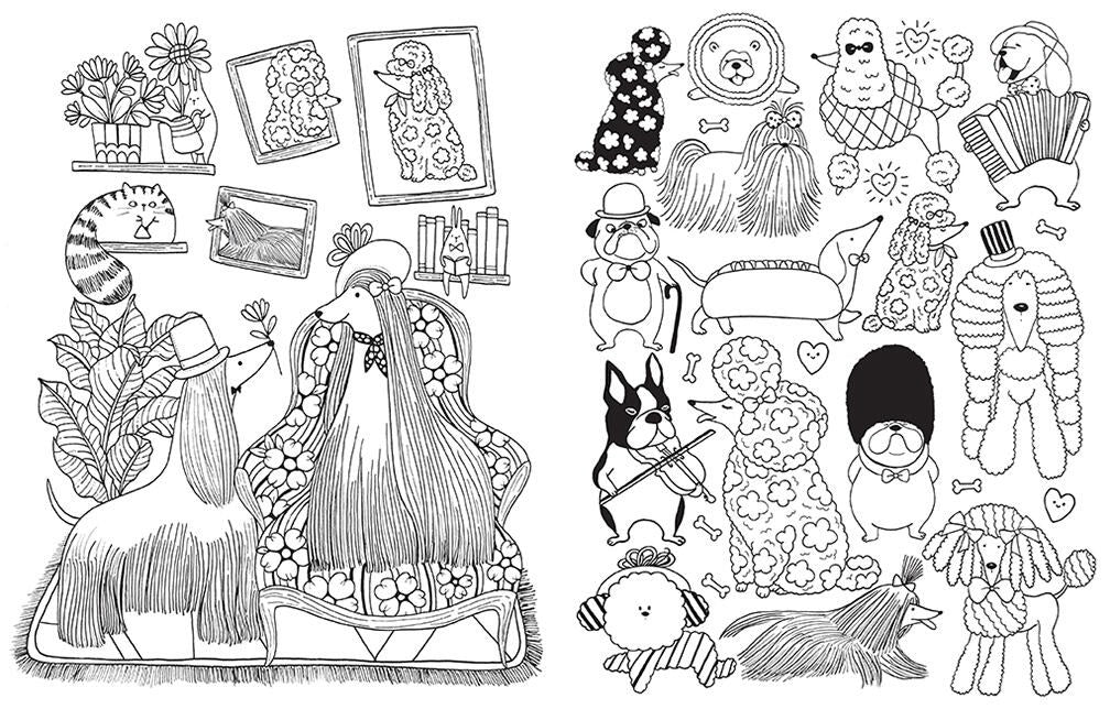 Hachette Book Group A Million Cute Animals - Adorable Animals to Color
