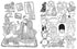 Hachette Book Group A Million Cute Animals - Adorable Animals to Color