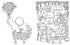 Hachette Book Group A Million Cute Animals - Adorable Animals to Color
