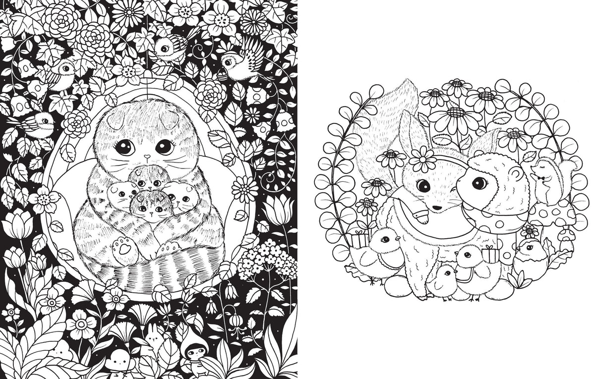 Hachette Book Group A Million Baby Animals - Little Creatures to Color