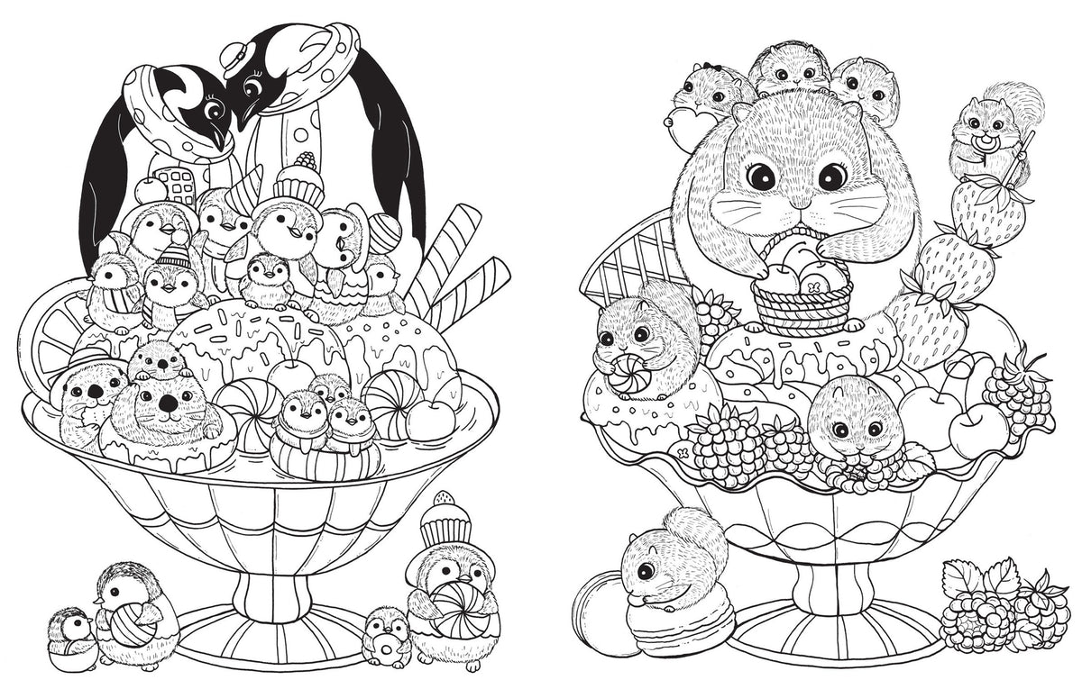 Hachette Book Group A Million Baby Animals - Little Creatures to Color