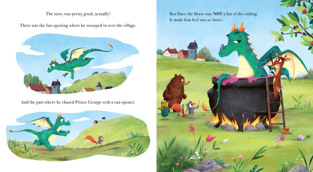 Hachette Book Group Dragon Dave the Not So Brave