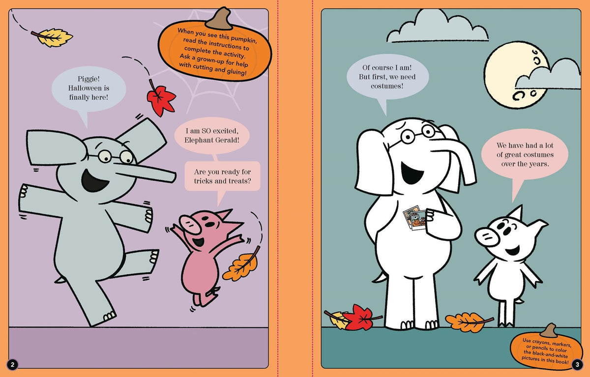 Hachette Book Group Elephant & Piggie - Tricks and Treats!- An Elephant & Piggie Activity Book